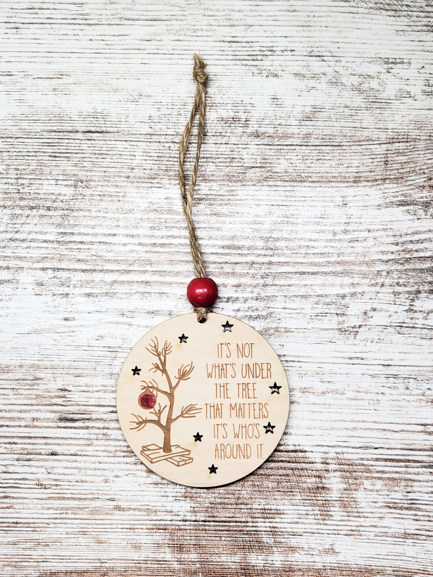 It's Not What's Under The Tree Christmas Ornament