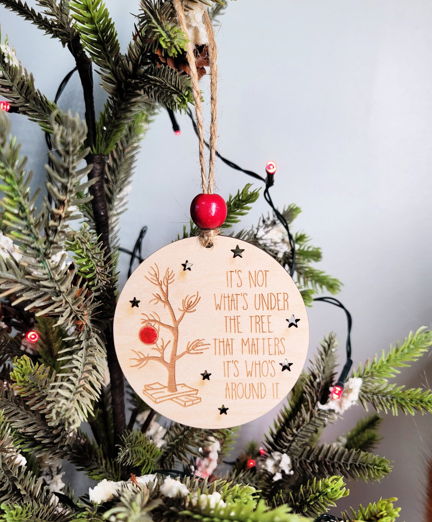 It's Not What's Under The Tree Christmas Ornament