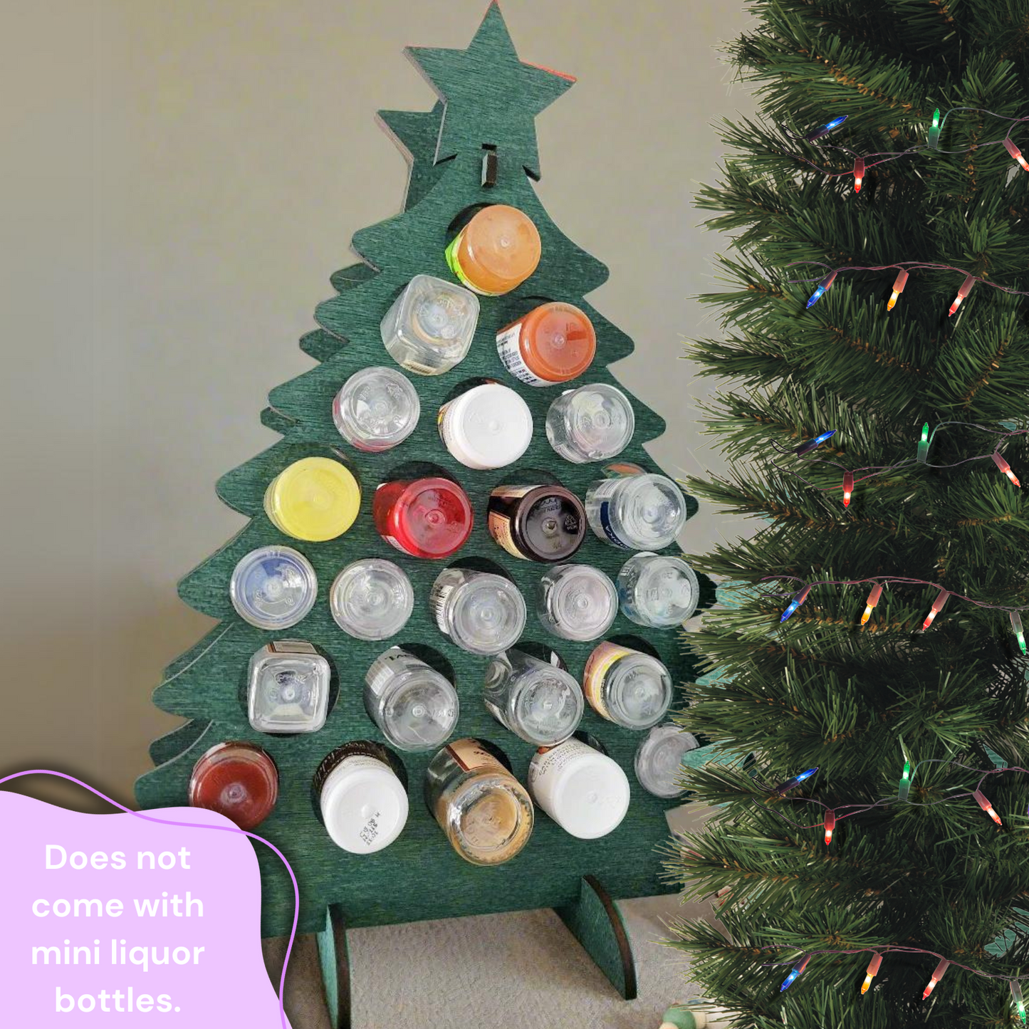 Adult Advent Christmas Calendar for Mini Liquor Bottles