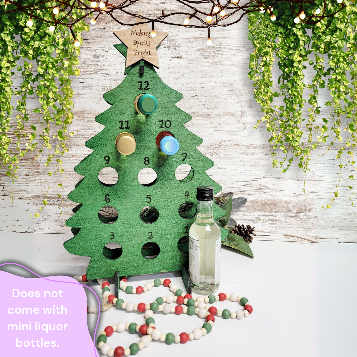 Adult Advent Calendar Mini Wine Tree