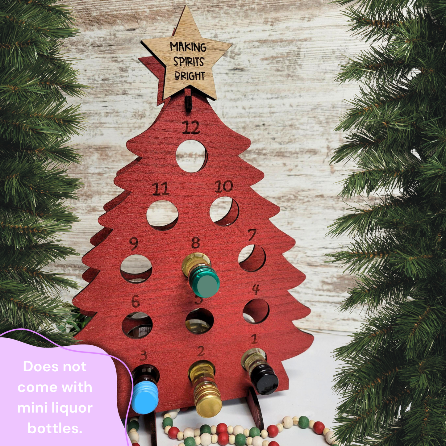 Adult Advent Calendar Mini Wine Tree