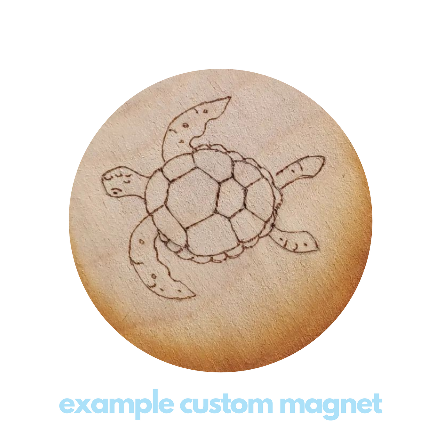 Custom Magnets (Wood-Burned)