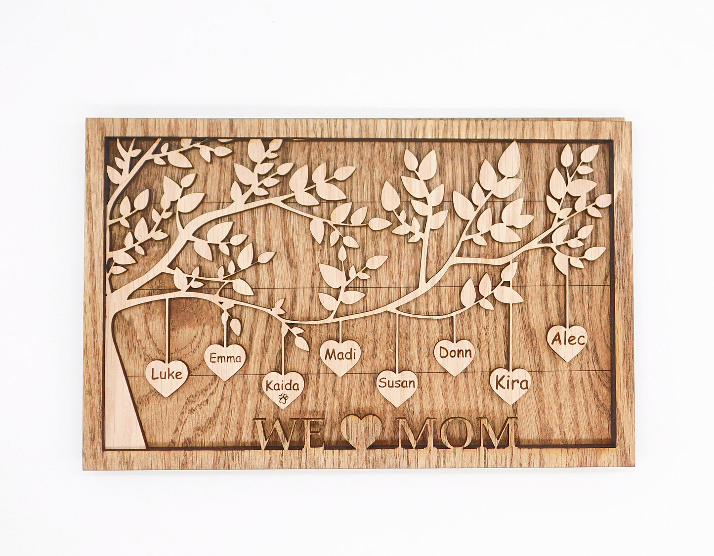 Personalized Family Tree Keepsake