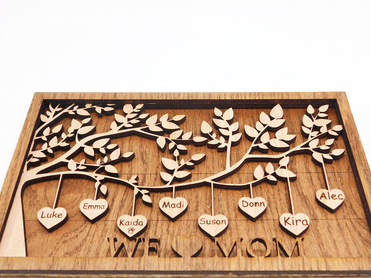 Personalized Family Tree Keepsake