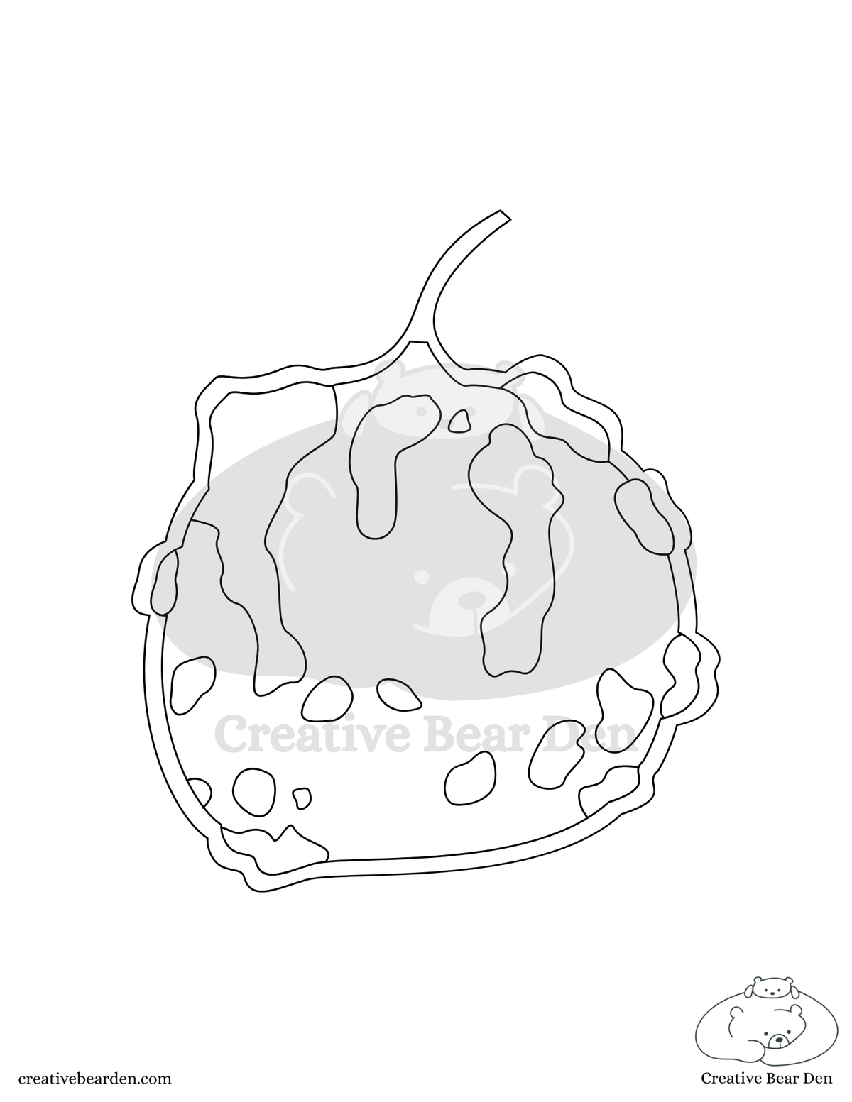 Funky Pumpkins Coloring Pages - Digital Download