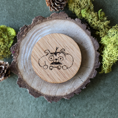 Halloween Magnets (Wood-Burned)