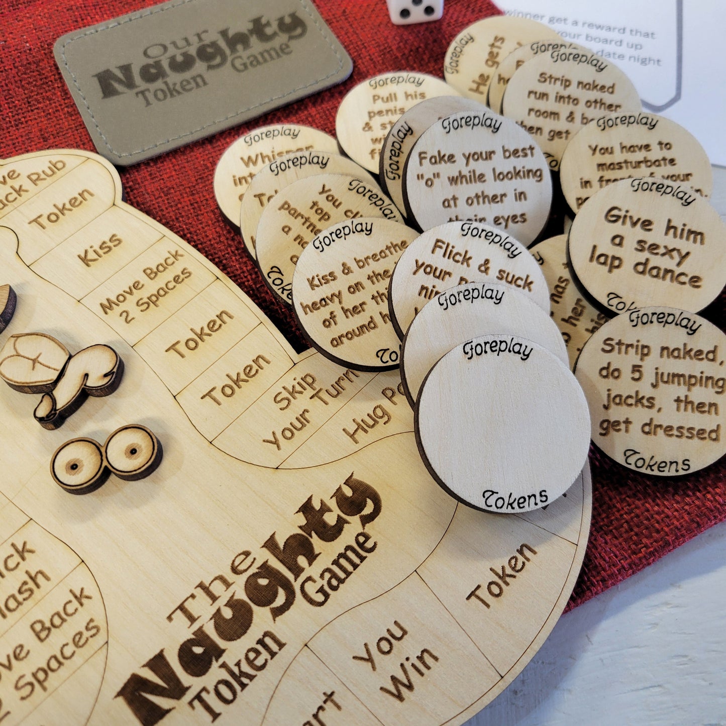 Adult Naughty Token Game
