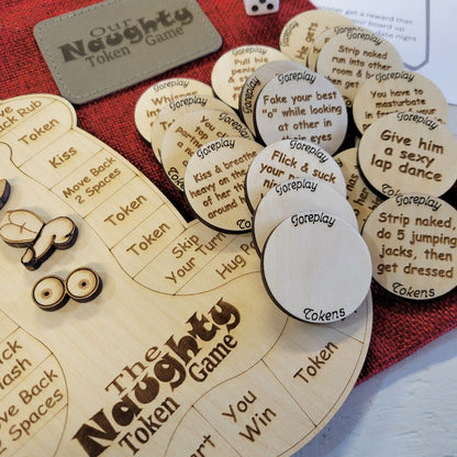Adult Naughty Token Game