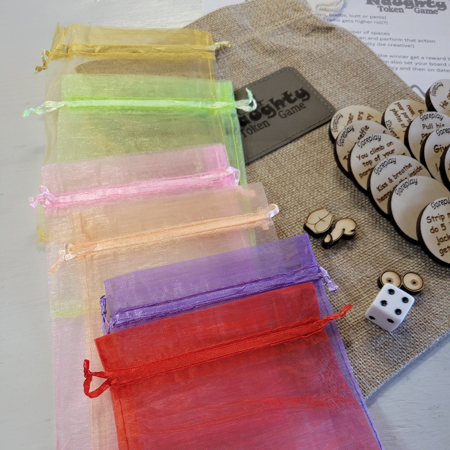 Adult Naughty Token Game