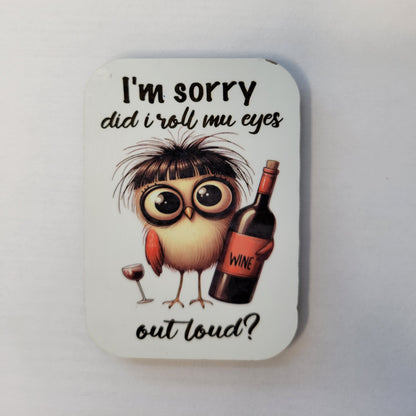 Snarky refrigerator magnets