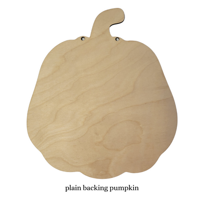 Fall Pumpkin Sign DIY Craft Project