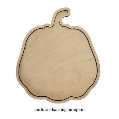 Fall Pumpkin Sign DIY Craft Project