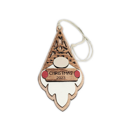 2025 Personalized Boho Gnome Ornament