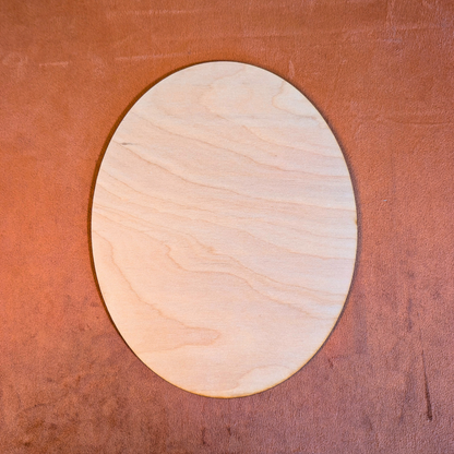 Oval Art Panels for Painting and Crafts