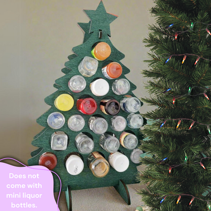 Large Adult Advent Christmas Calendar for Mini Liquor Bottles