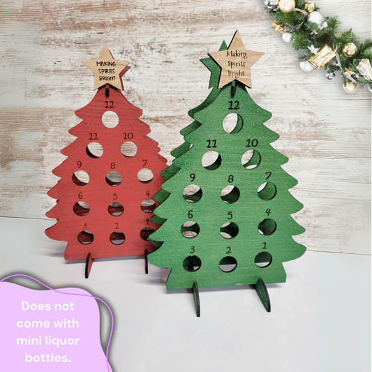 Adult Advent Calendar Mini Wine Tree