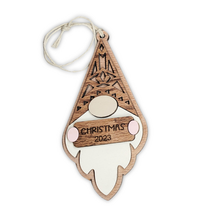 2025 Personalized Boho Gnome Ornament