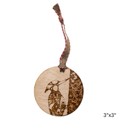 Ornaments (Wood Burned)