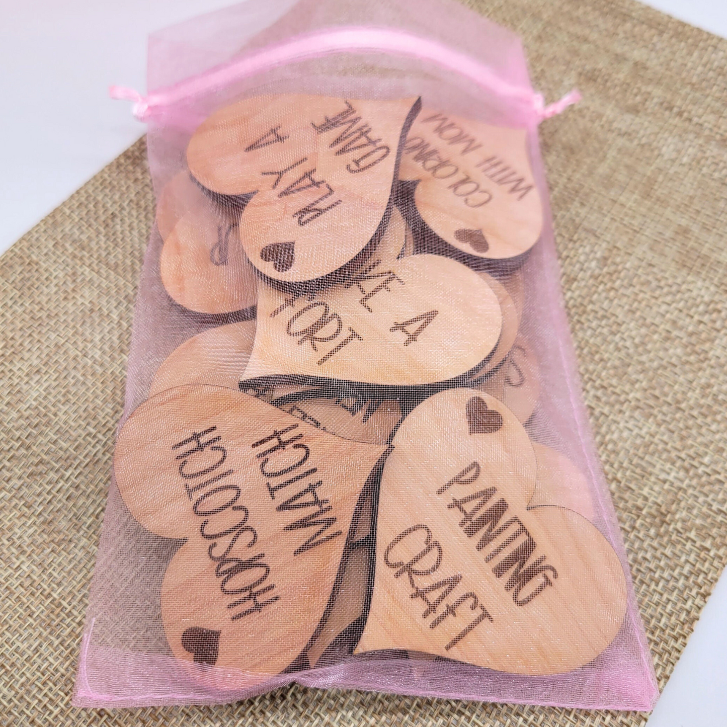 Family Activity Tokens for Valentine's Day or Rewards for Kids