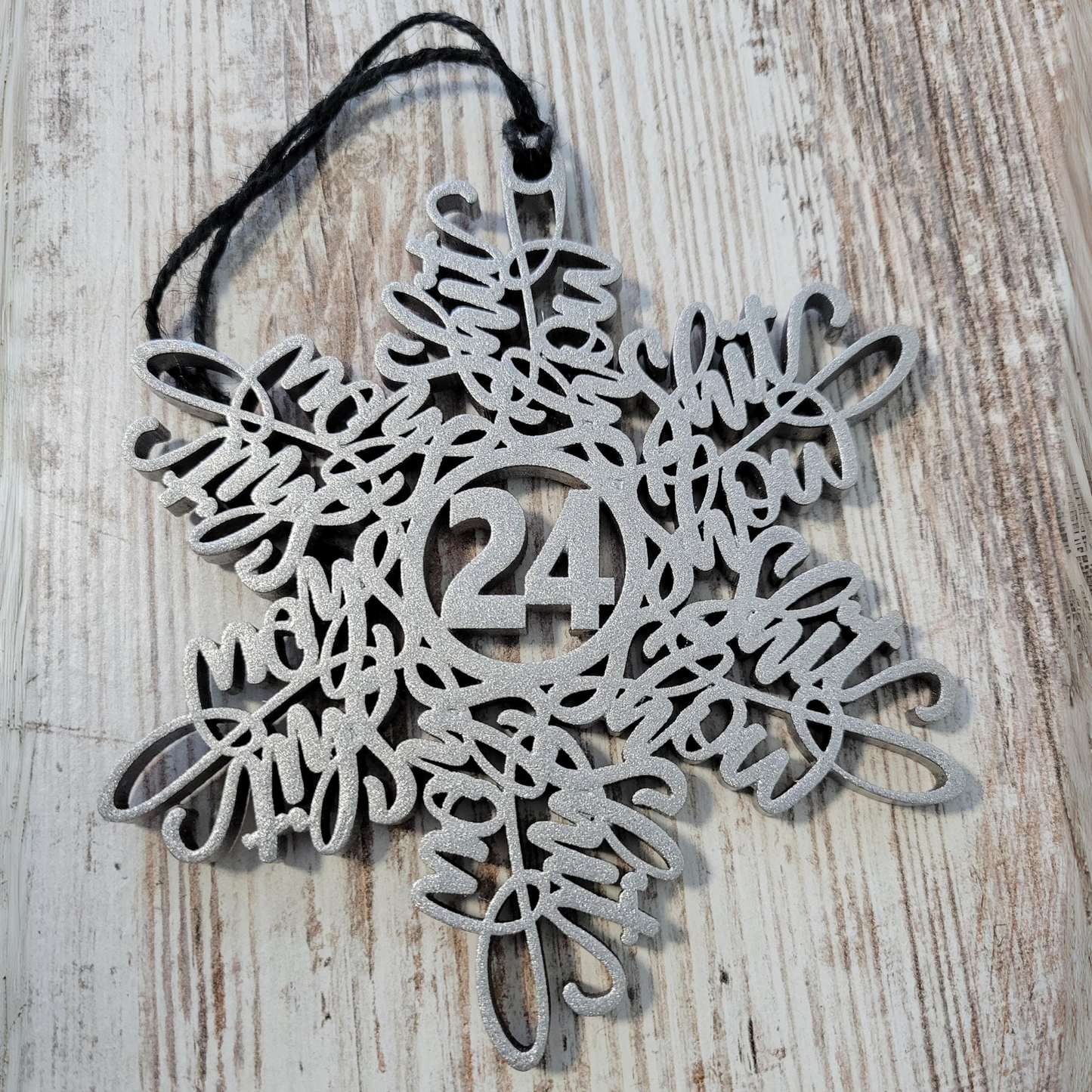 2025 Shitshow Snowflake Christmas Ornament