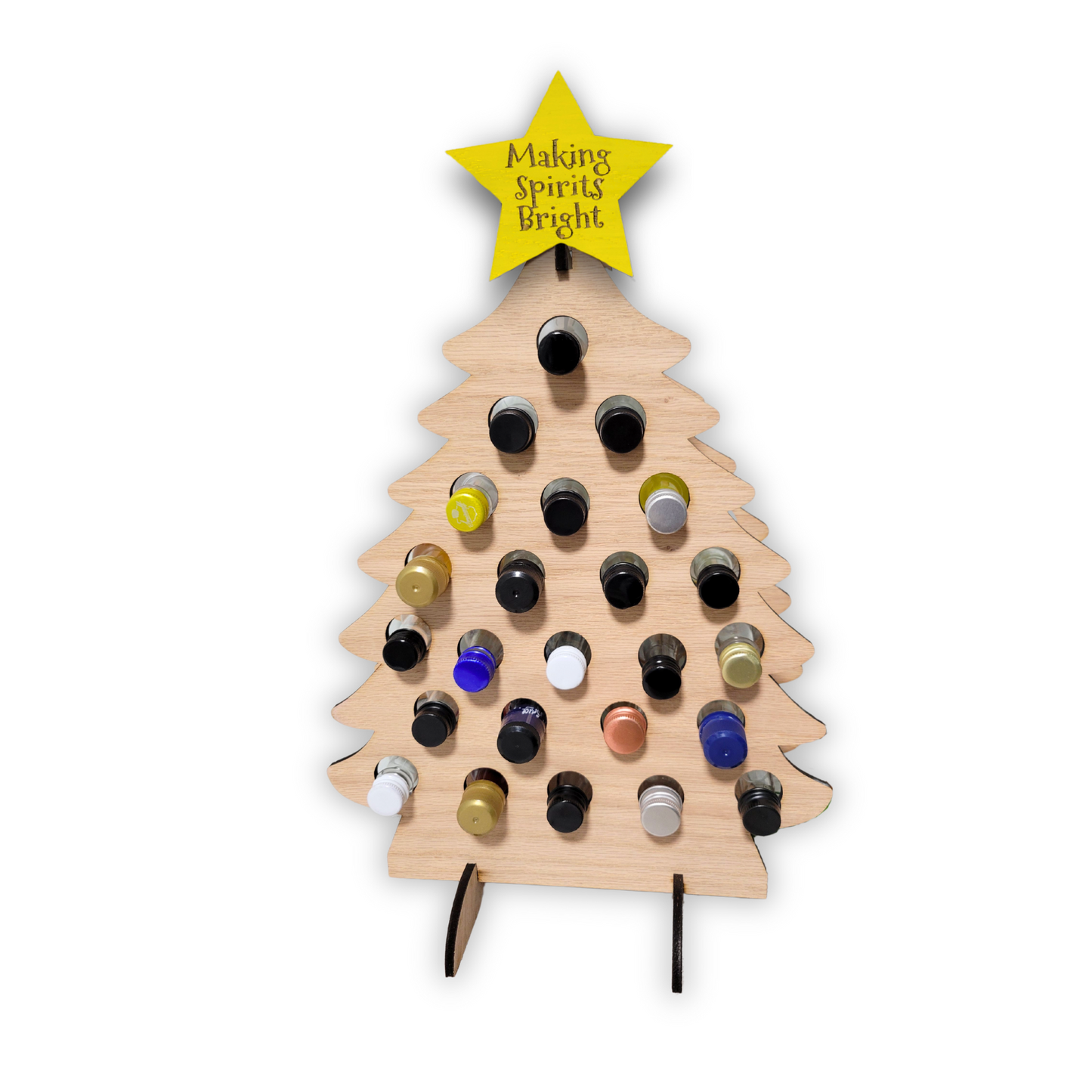BOHO Adult Advent Christmas Calendar for Mini Liquor Bottles