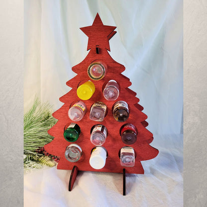 12 Days of Christmas Advent Calendar for Mini Liquor Bottles