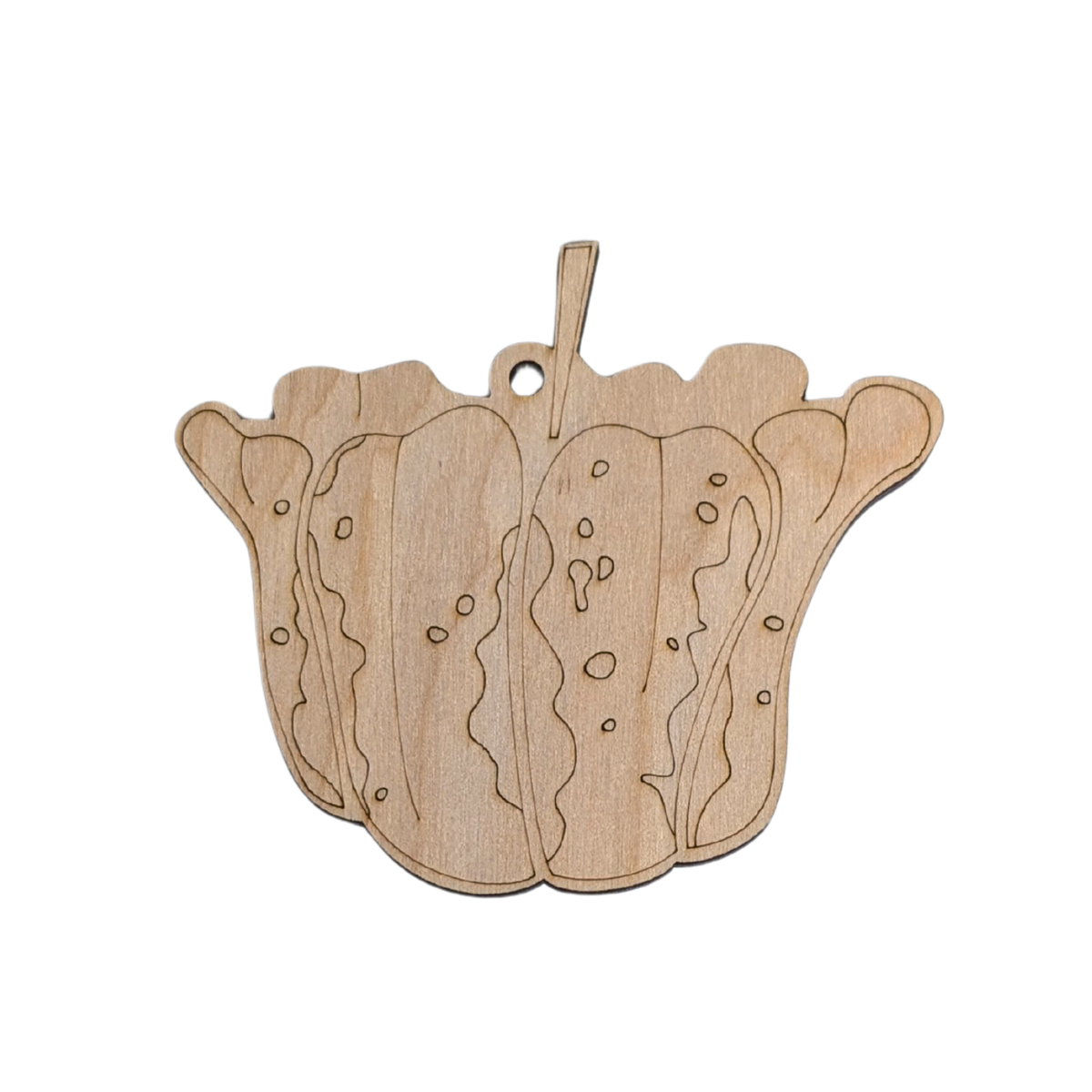 Funky Pumpkins Craft, Wooden Blank