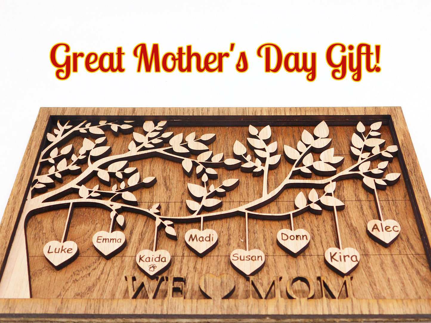 Personalized Family Tree Keepsake