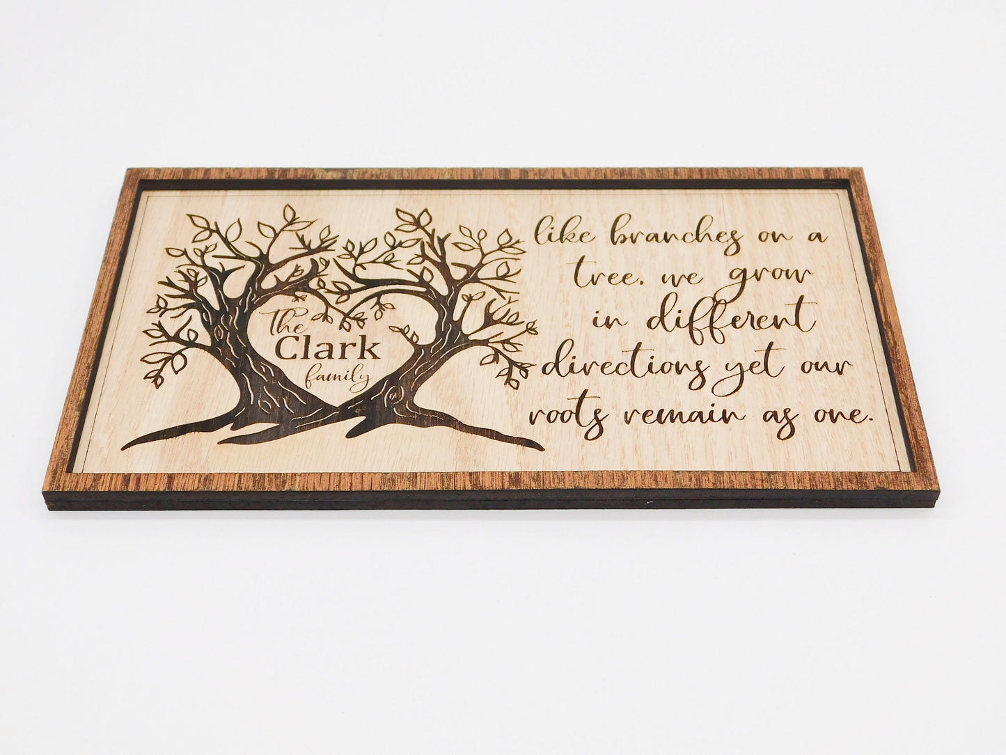 Personalized Family Tree Name Sign
