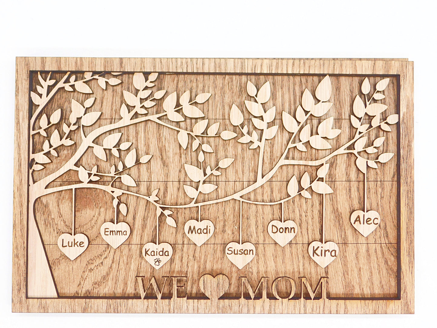 Personalized Family Tree Keepsake
