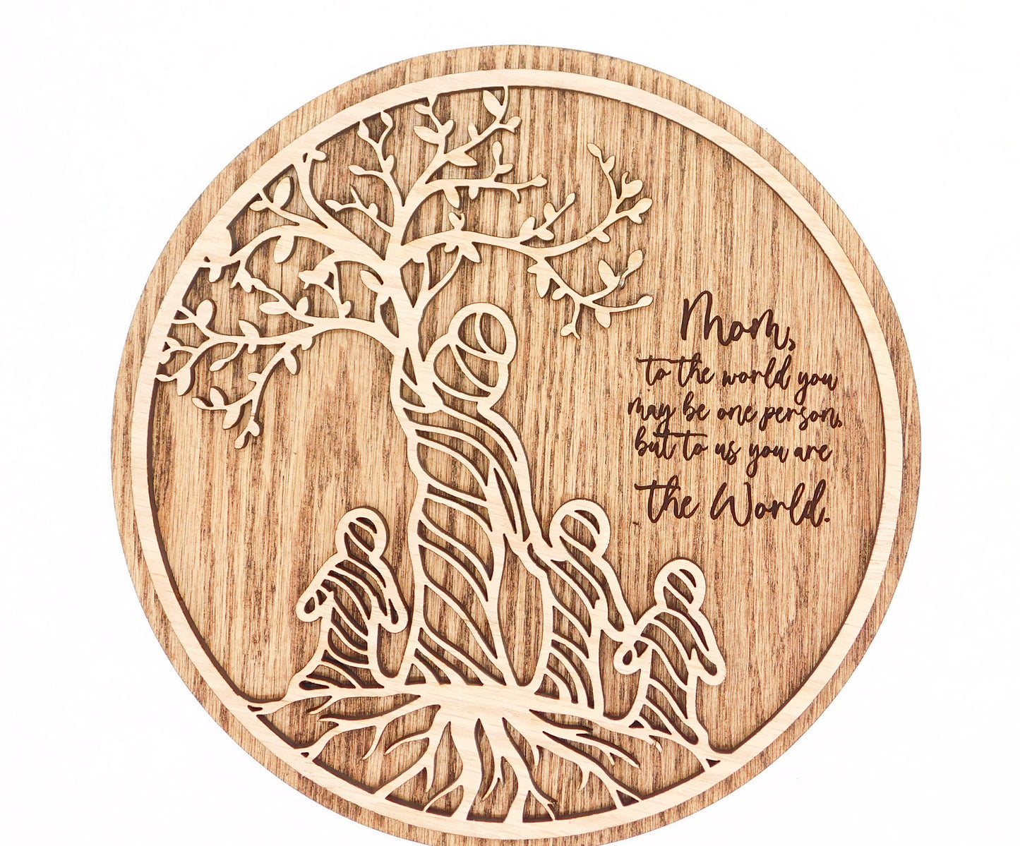 Mother Tree of Life Sign or Tiered Tray Display